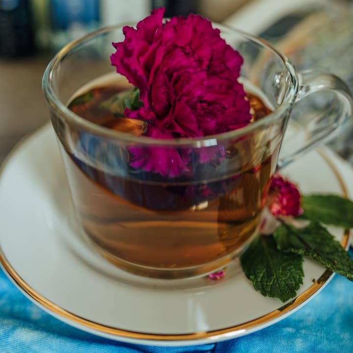 Joelle Hanton Art - Wholesale Loose Tea - Joelle's Artist Tea | Watercolor Mood White Tea1