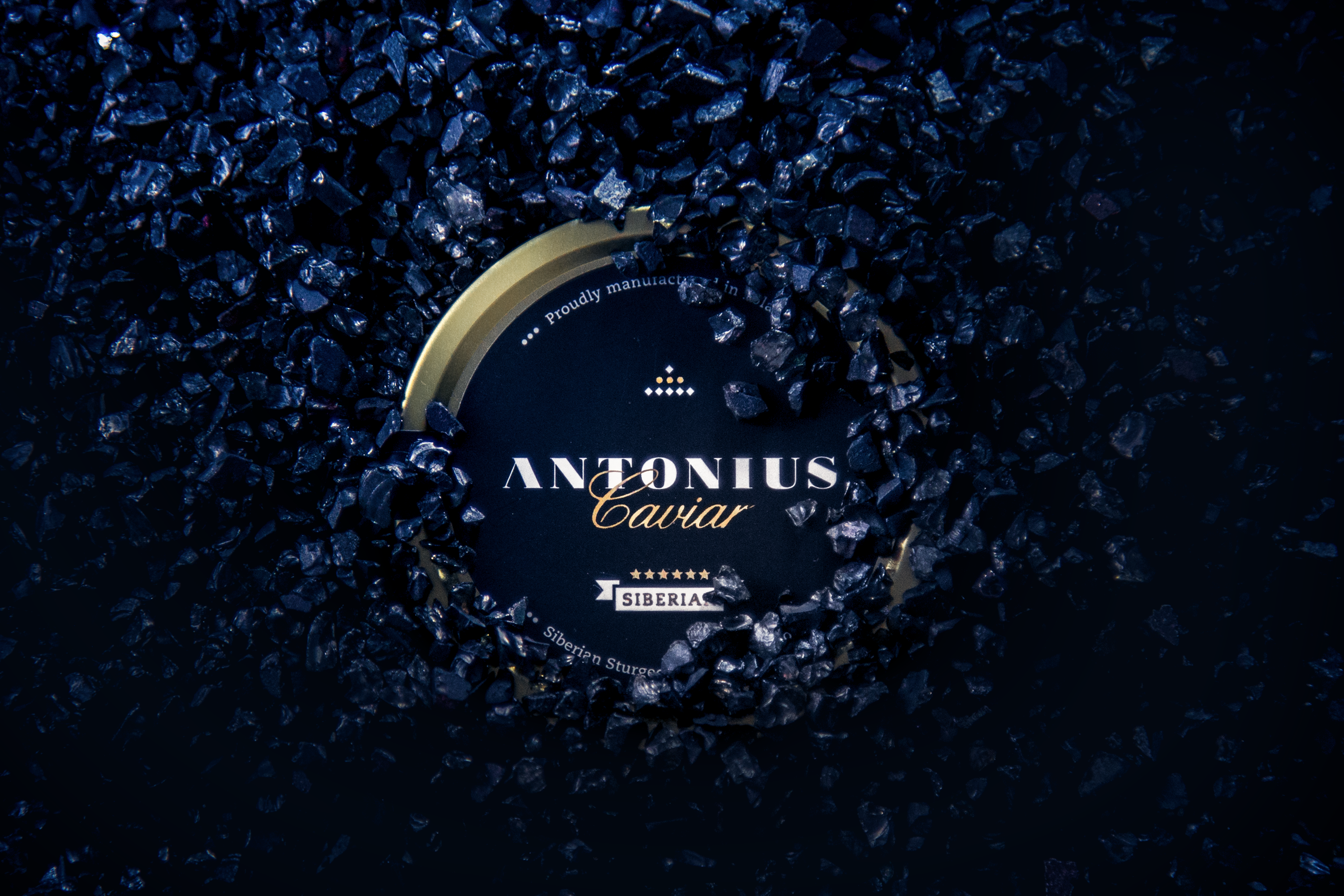 Antonius Caviar - Vendita all'ingrosso Pesce/frutti di mare - Antonius Caviar: Caviale Siberiano 5 stelle 125 g1