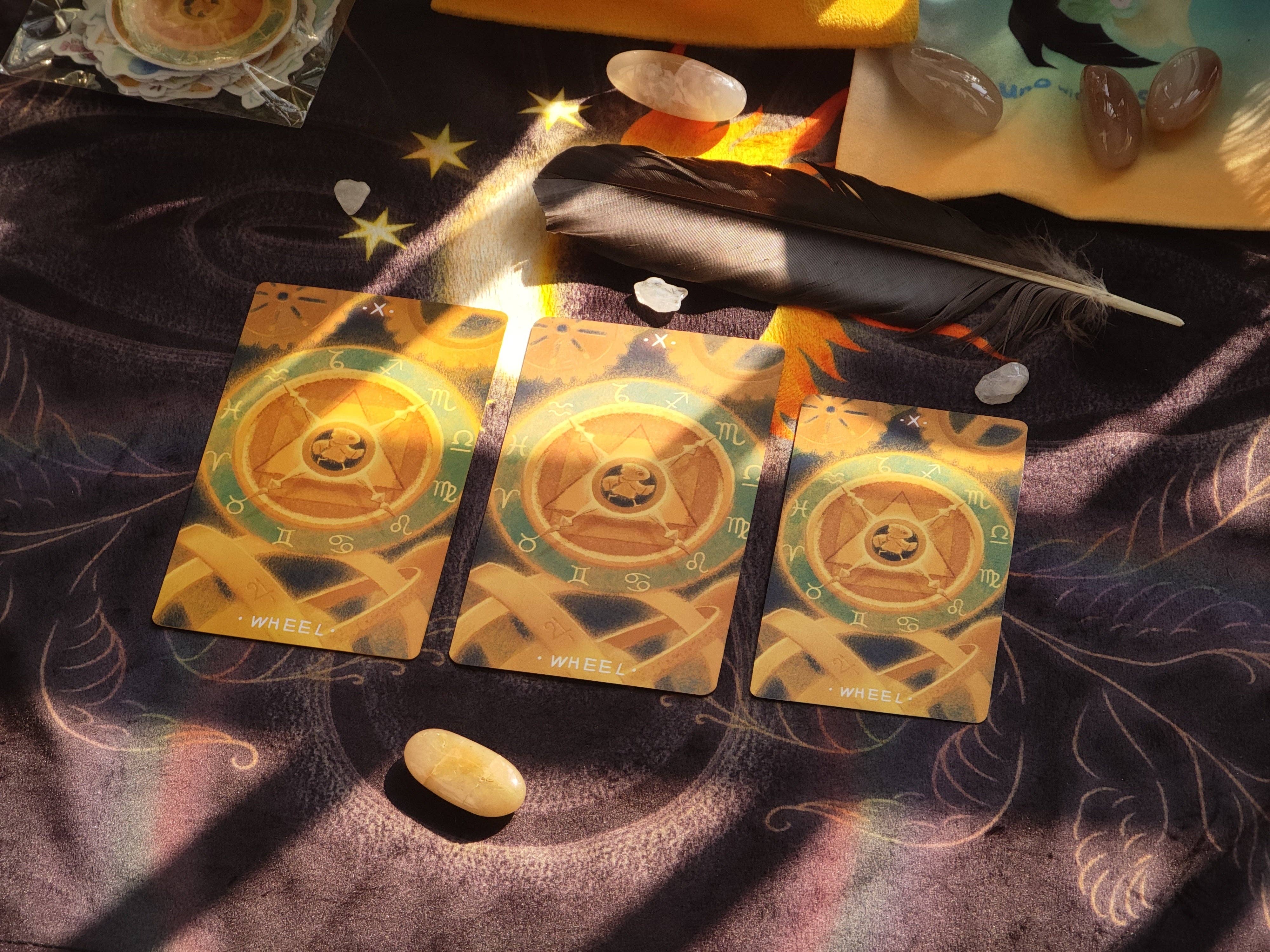 Vermilion Collection - Wholesale Tarot Cards - Uno with the Sun Tarot24