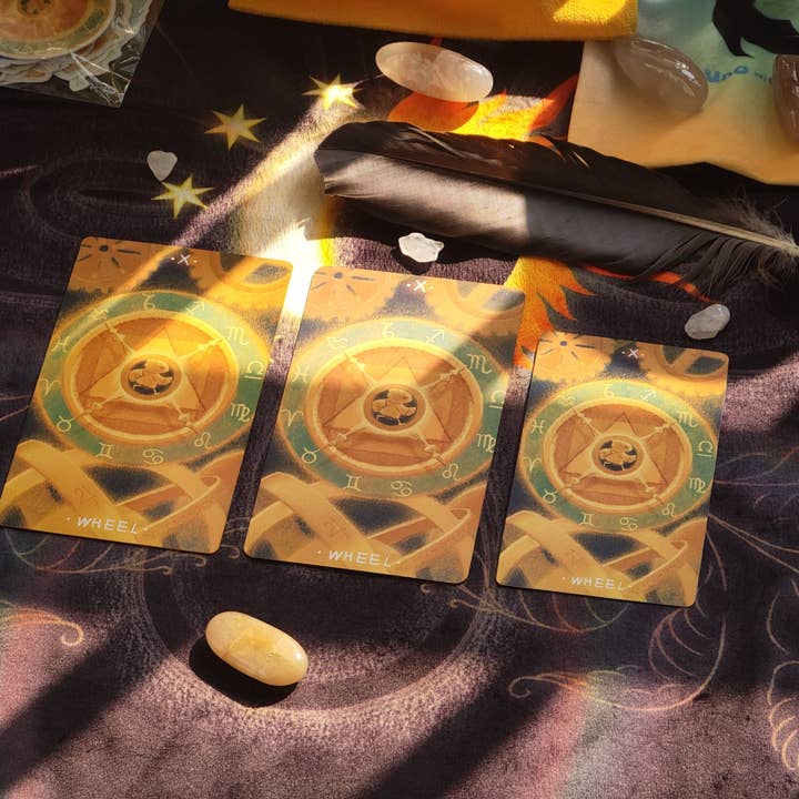 Vermilion Collection - Wholesale Tarot Cards - Uno with the Sun Tarot24