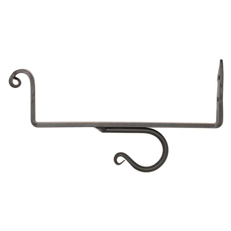 Irvin's Tinware - Wholesale Wall Mounted Shelf - Wrought Iron 8-Inch Shelf Curtain Brackets Set of 20