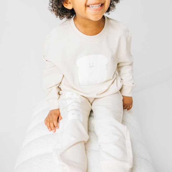 Bread Kids Matching Sweatshirt Jogger Set for wholesale by A Jar Of Pickles