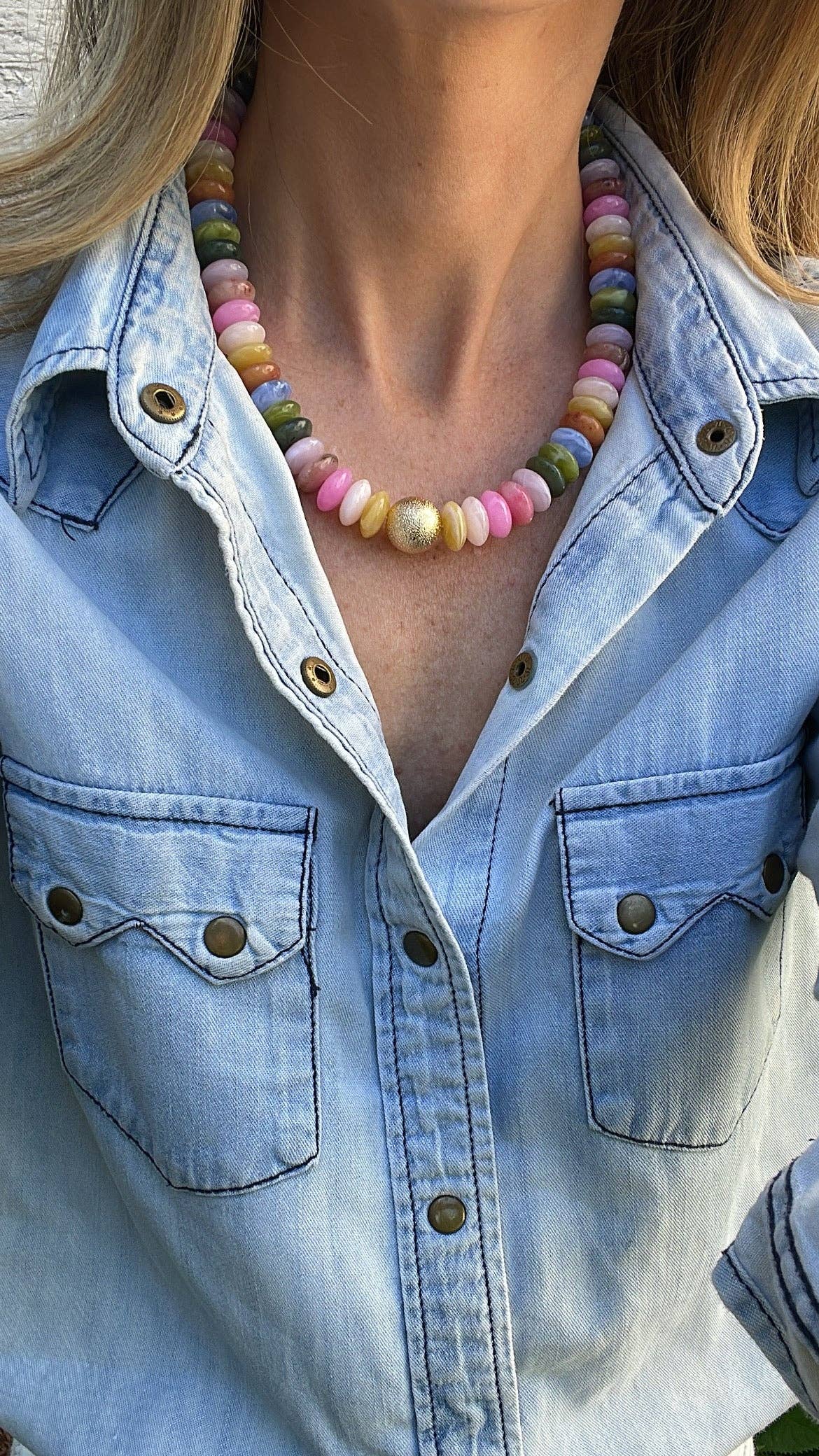 Erin McDermott Jewelry - Wholesale Beaded/Pearl Necklace - Dream in Color3