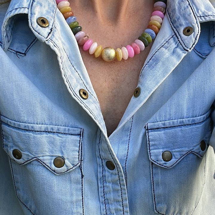 Erin McDermott Jewelry - Wholesale Beaded/Pearl Necklace - Dream in Color3