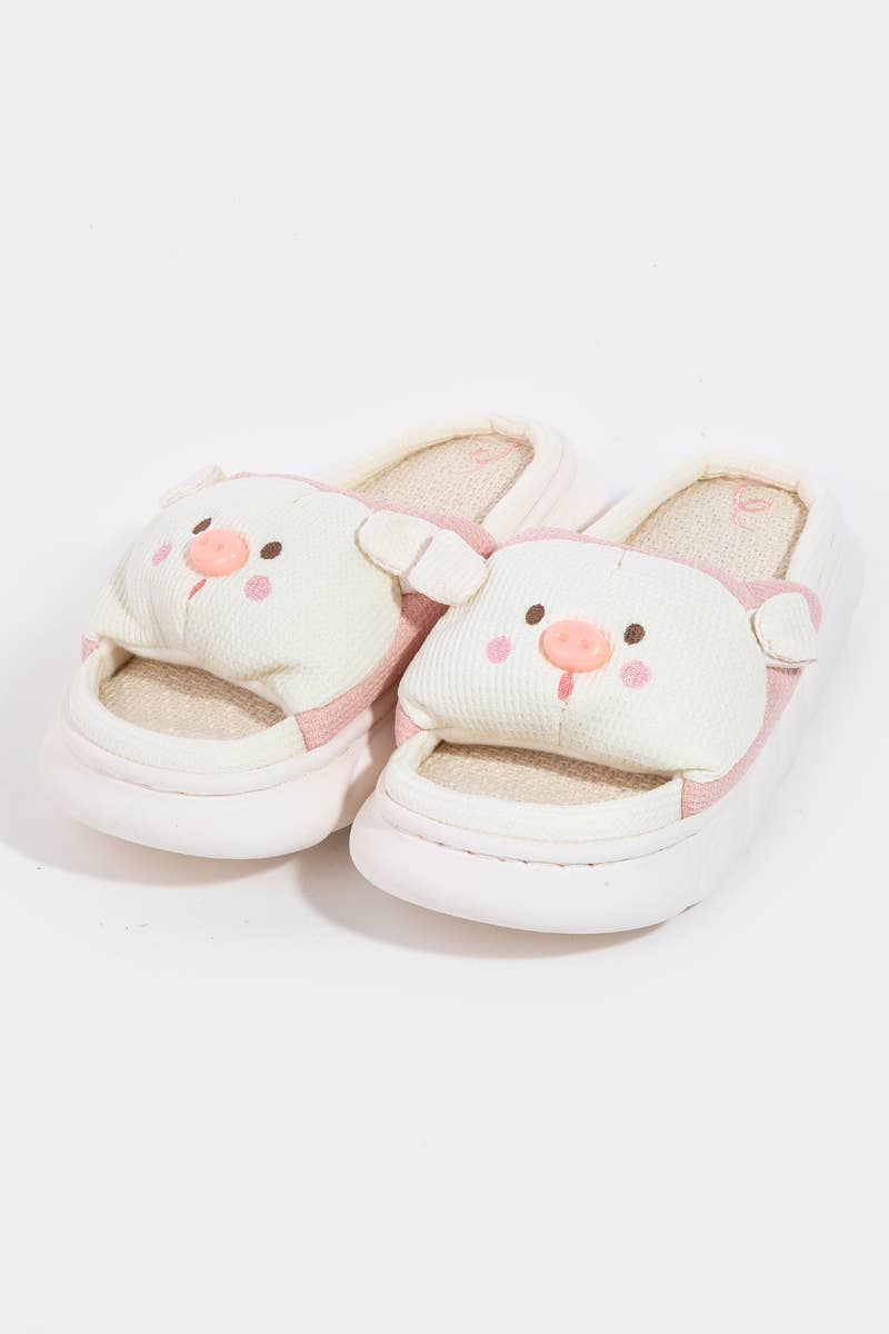 Collections by Fame Accessories – wholesale Tofflor - Dam – Söta grisskor4