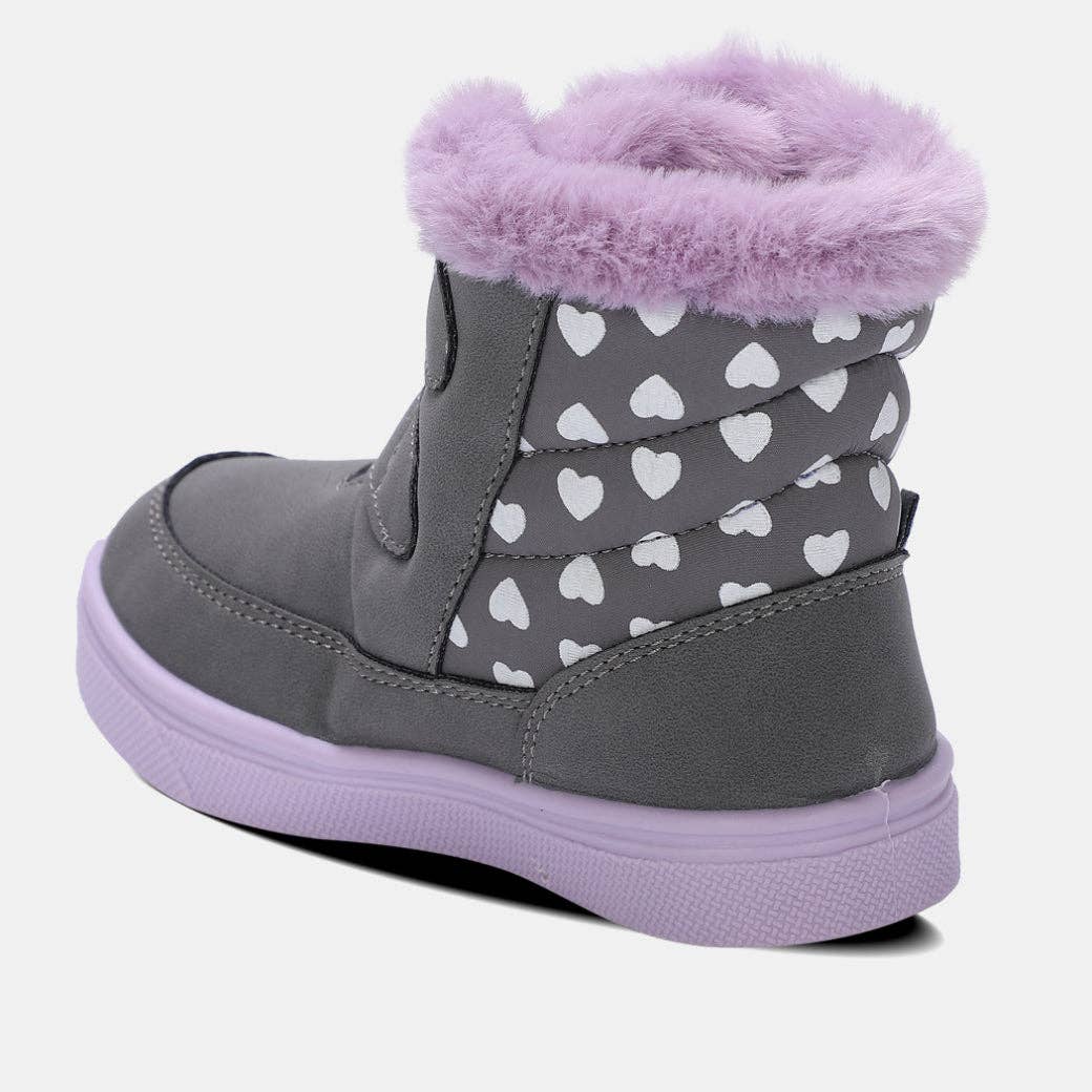 Oomphies – Botinhas - Crianças por atacado – Bota Charlie Girls com Fecho de Velcro15