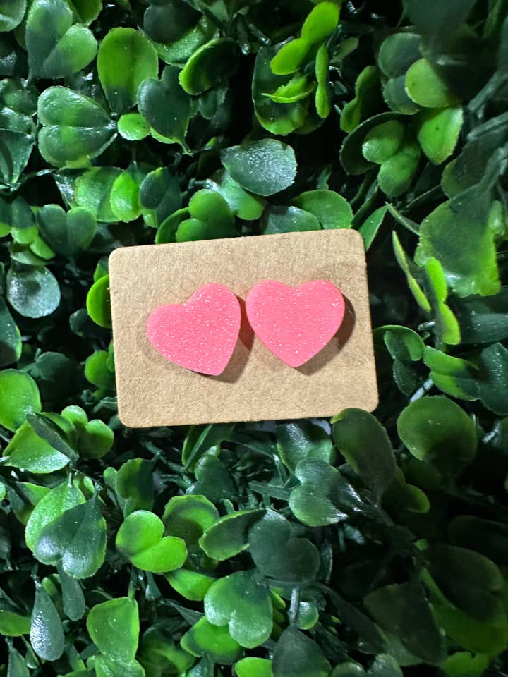 Mini Heart Studs for wholesale by SMR Wholesale