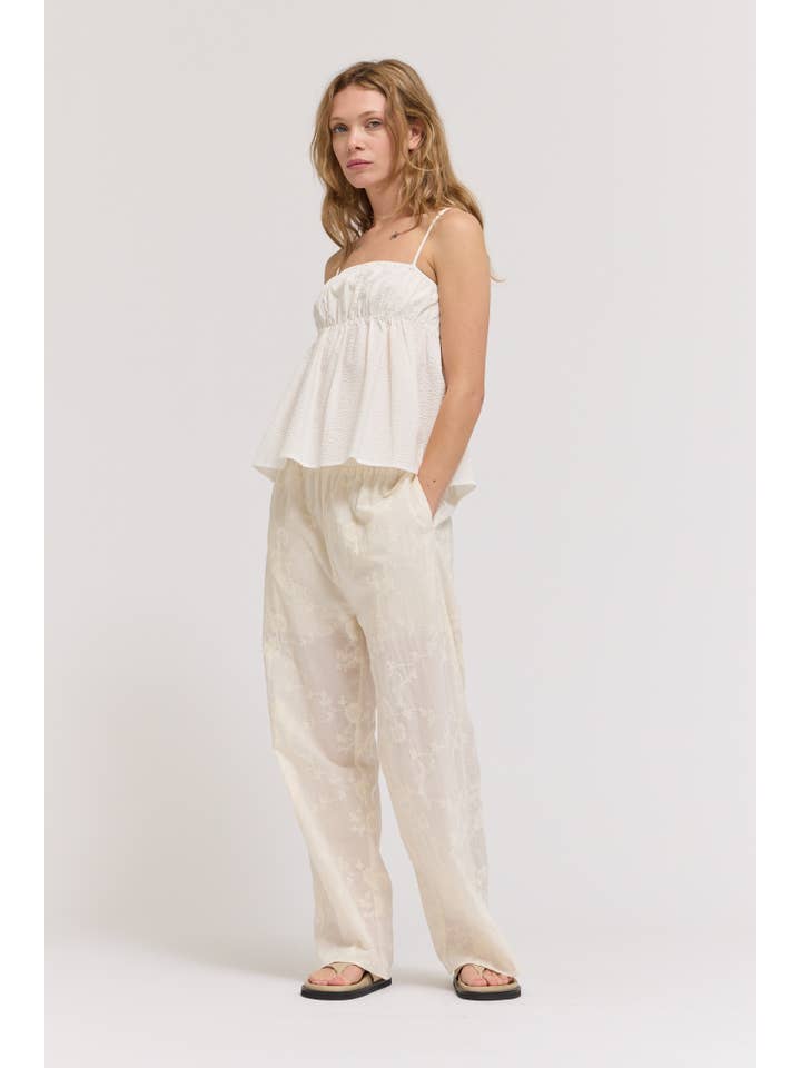 Grade & Gather – Großhandel Bluse – Damen – 41897 - SEERSUCKER-TRÄGEROBERTEIL2