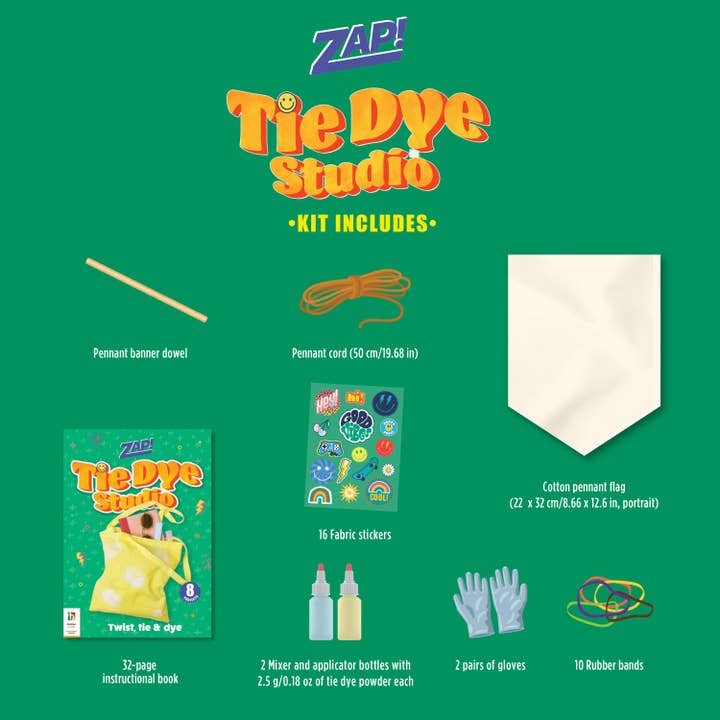 Hinkler - Wholesale DIY Craft Kit - Kids - Zap! Tie Dye