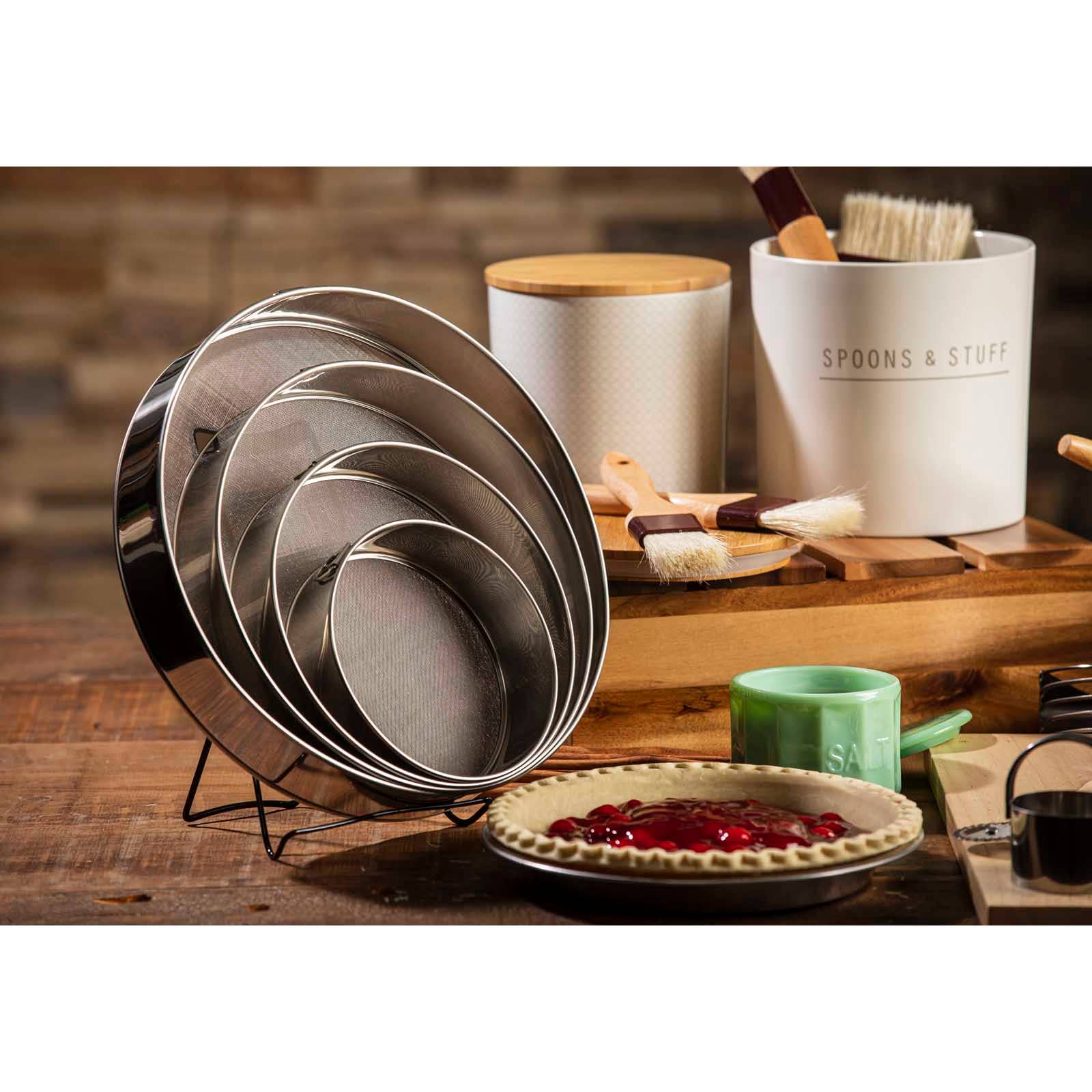 TableCraft Products Company - Wholesale Sifter - 6" Fine-Mesh Sieve Strainer4