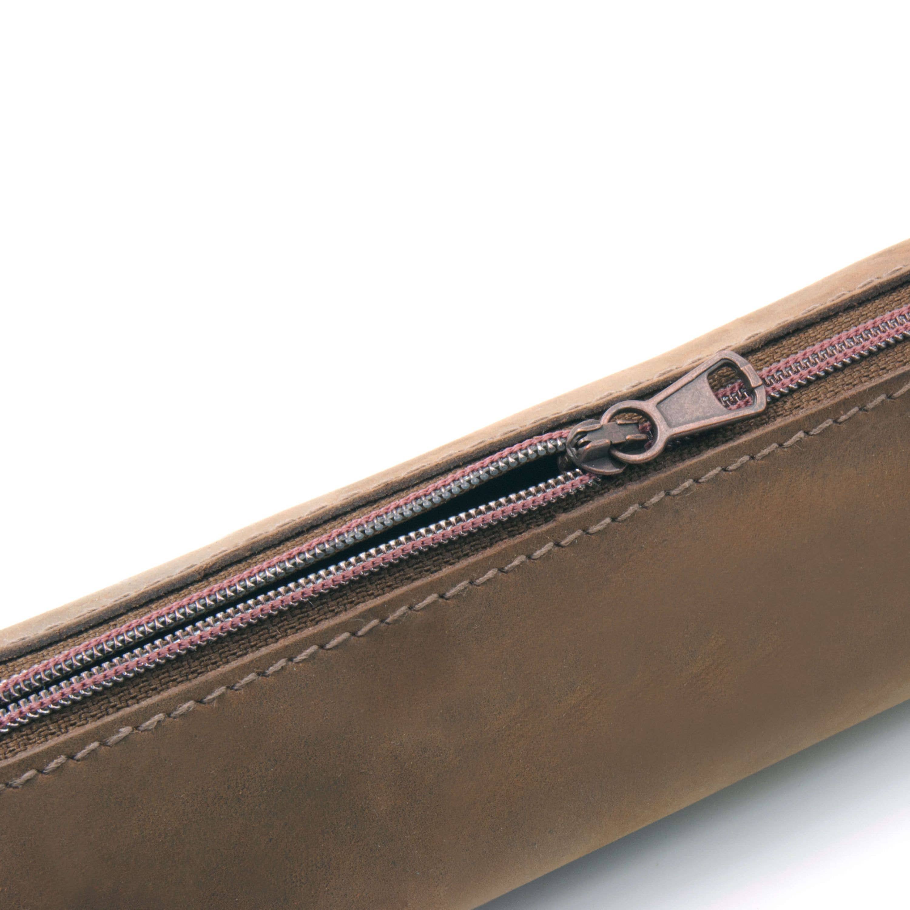 Thielemann Leather Manufacturer – Großhandel Federmäppchen/Federtasche – "Atlanta" Schlamperrolle aus Vintage-Leder19