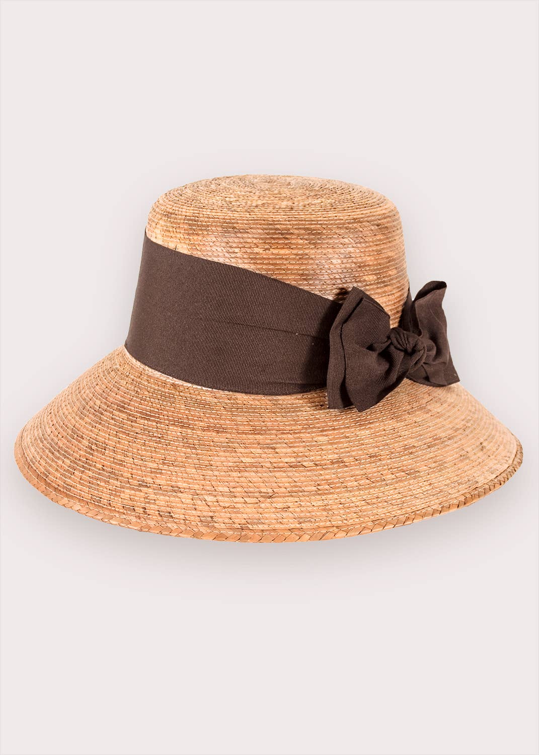Tula - Wholesale Straw Hat - Women's - Somerset Brown Bow