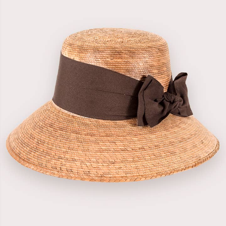 Tula - Wholesale Straw Hat - Women's - Somerset Brown Bow0