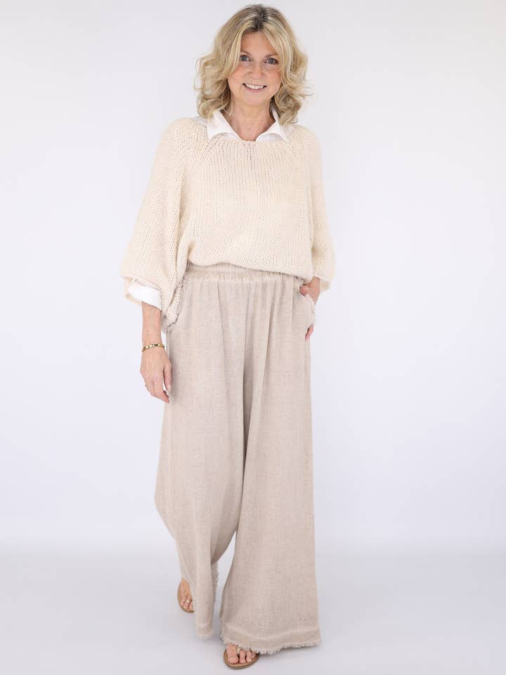 Cadenza Italy Ltd - Wholesale Knitted jumper – Women′s - Alpaca Blend Swing Jumper5