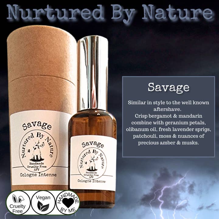 Savage Intense Cologne 50ml for wholesale by Nurtured By Nature SFV