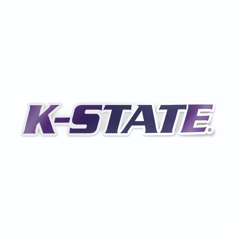 Nudge Printing - Wholesale Sticker - Kansas State University K-STATE Car Decal0