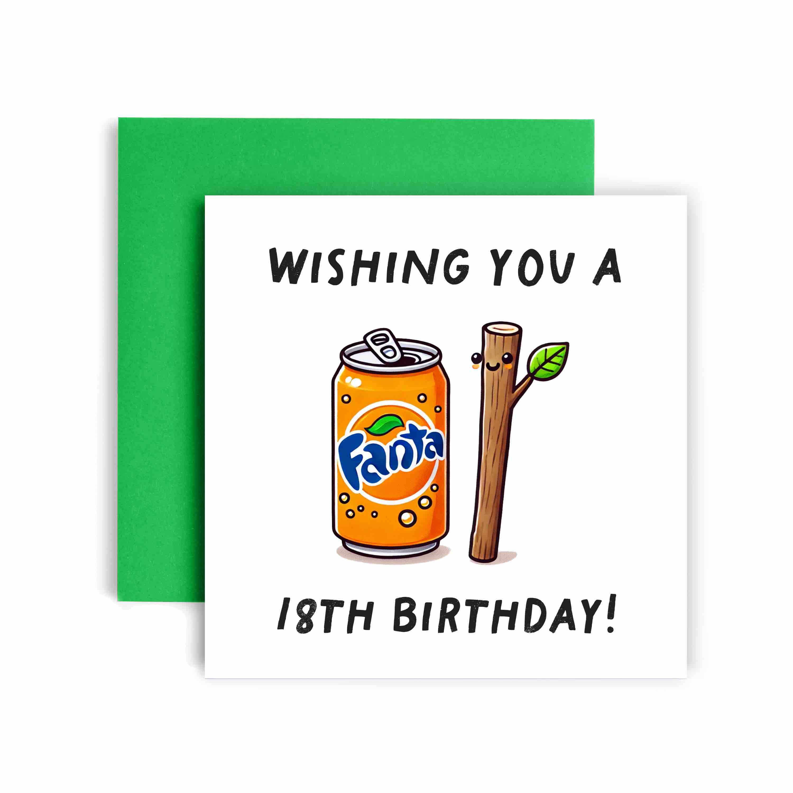 Huxters – wholesale Birthday card – Have a Fanta-Stick Birthday Age Card2