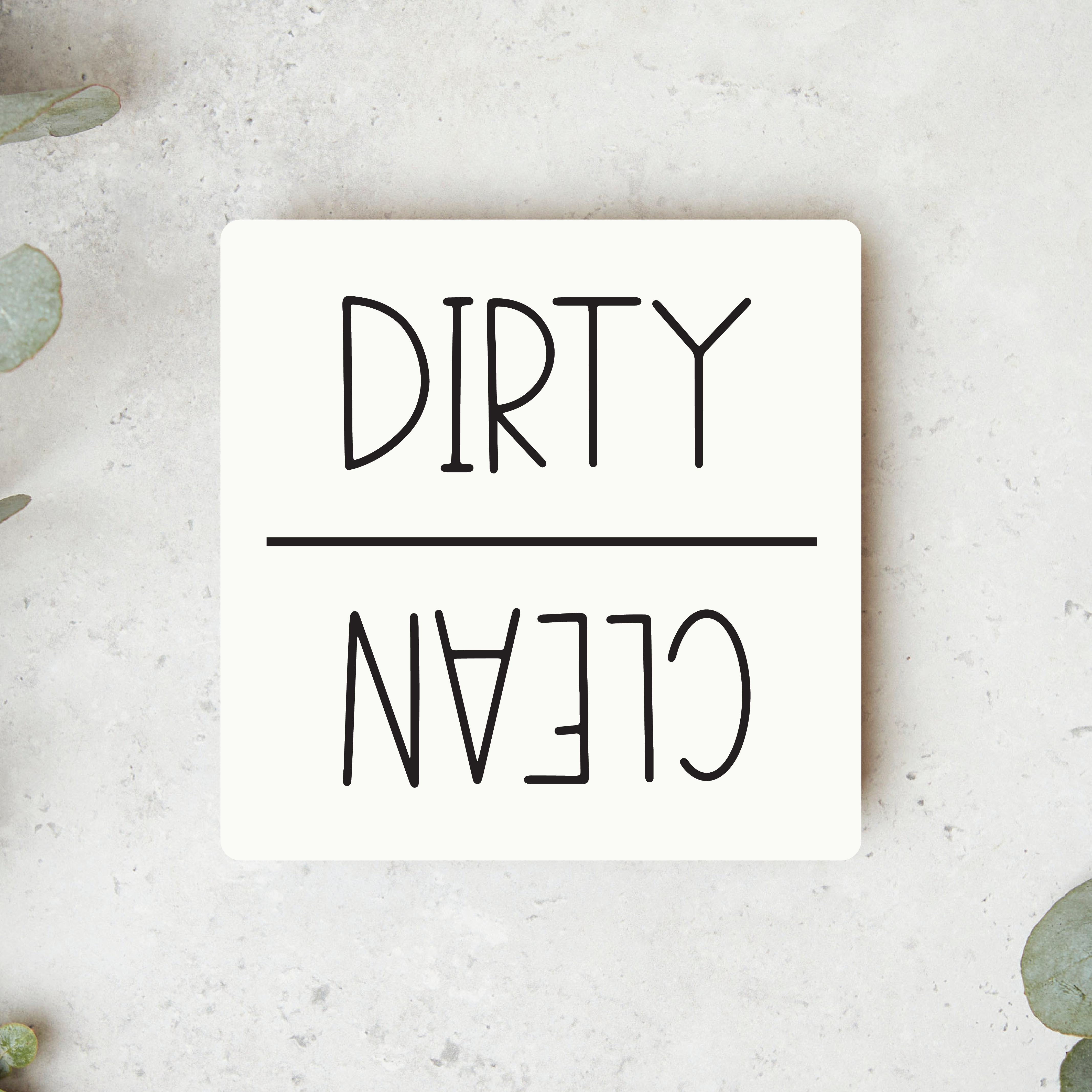Knotty Design Co. - Wholesale Magnet - Clean/Dirty Dishwasher Magnet2