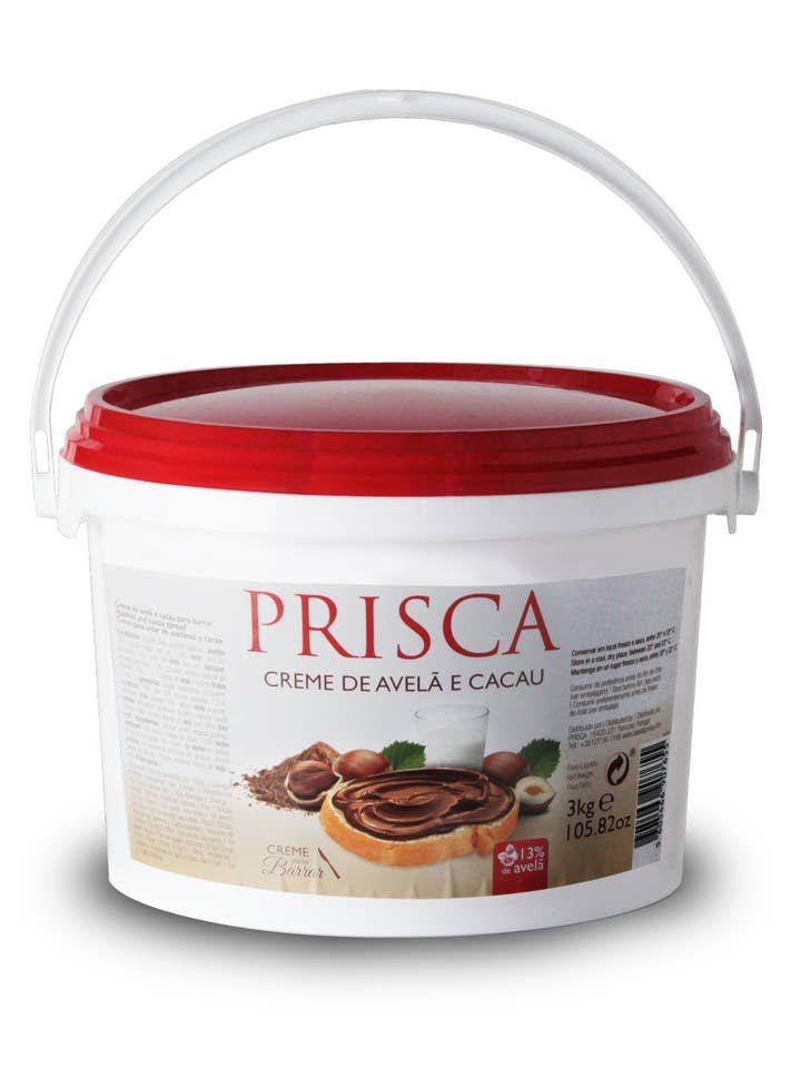 Kakaokräm Med Hasselnöt 3 Kg (hink) för wholesale av Casa da Prisca
