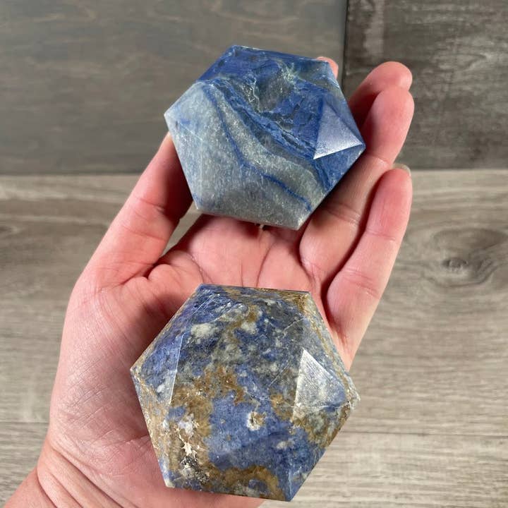 Star of David Carved Gemstone Crystals – Symbol of Protection and Unity for wholesale by Keystone Crystals