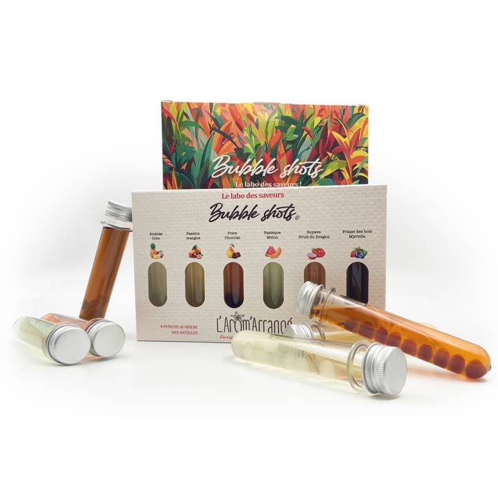 L'Arôm'Arrangé - Wholesale Pre-Mixed/Ready-Made Alcoholic Drinks - Bubble Shots box - 6x4cl