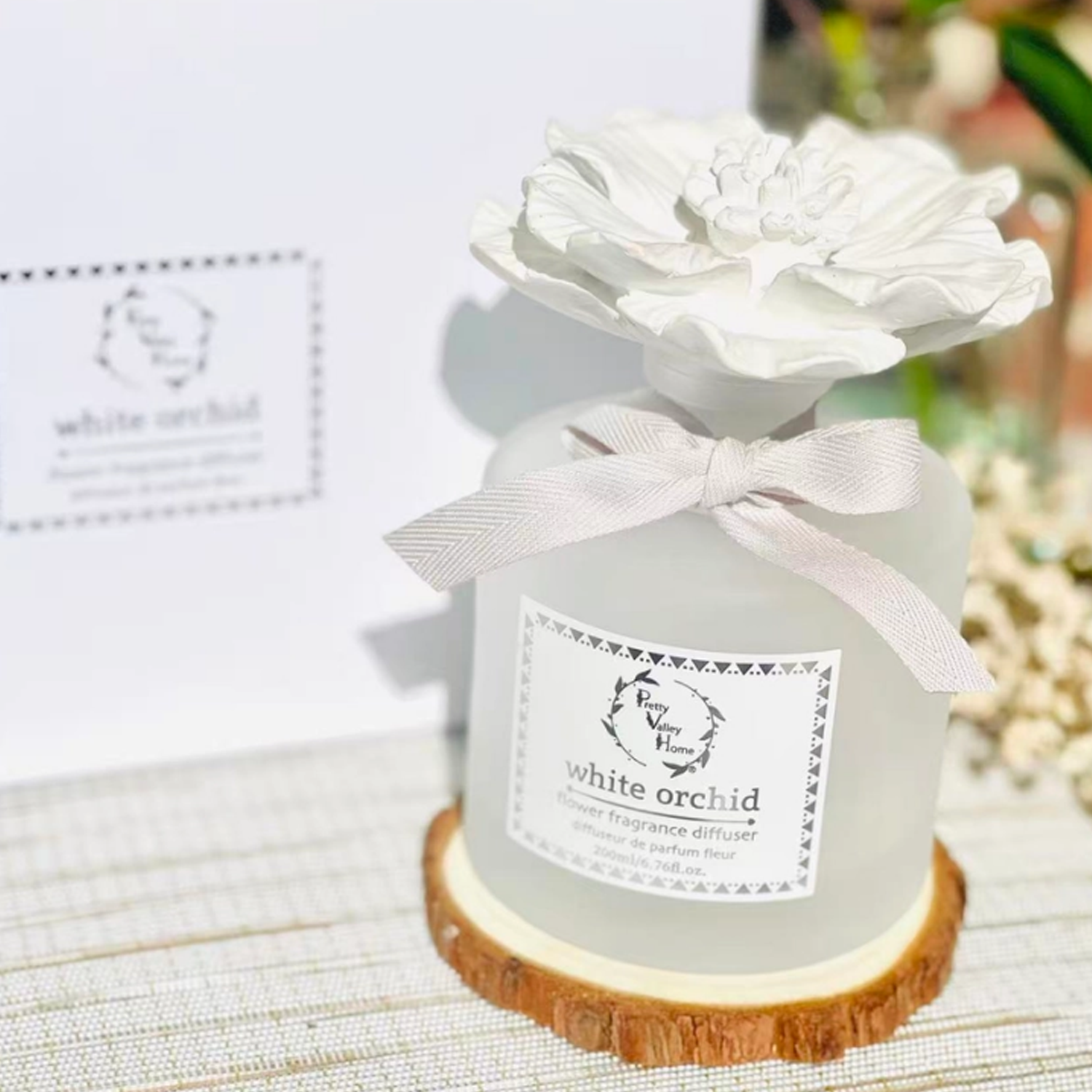 Pretty Valley Home – wholesale Reed diffuser – Diffuser Sets Gifts Ceramic Flower (2025)-Pretty Valley Home11