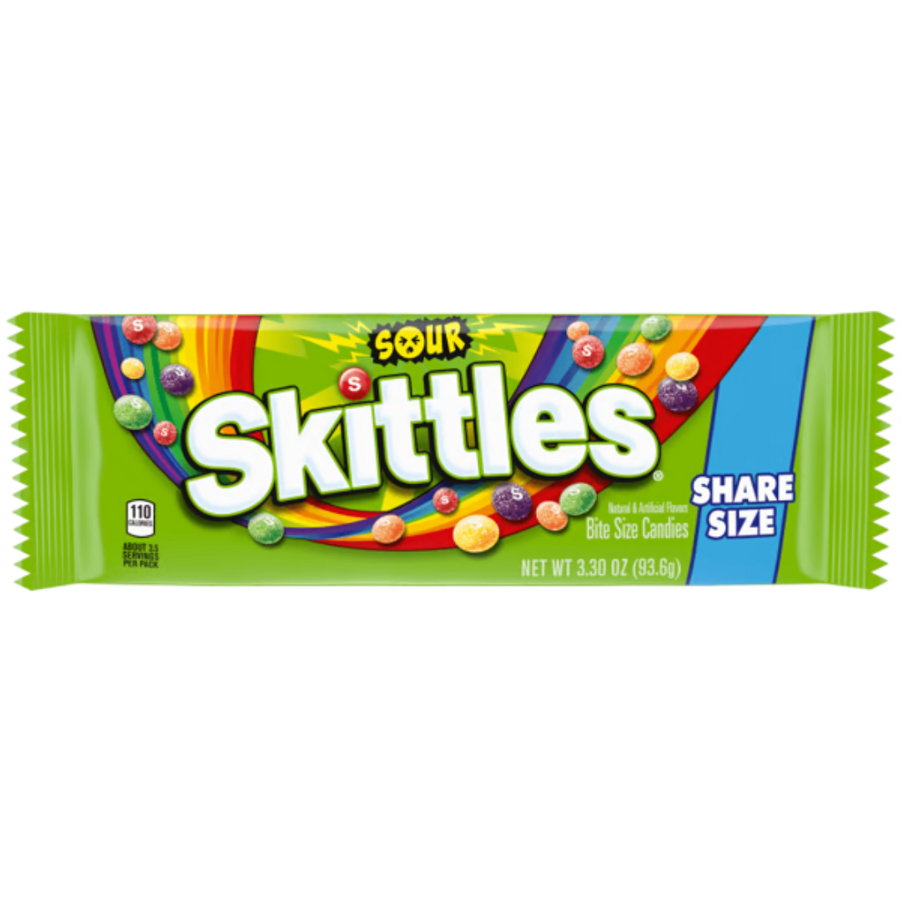 I Got Your Candy - Wholesale Hard Candy - Skittles Sour Candy Share Size 3.3oz - 24ct1