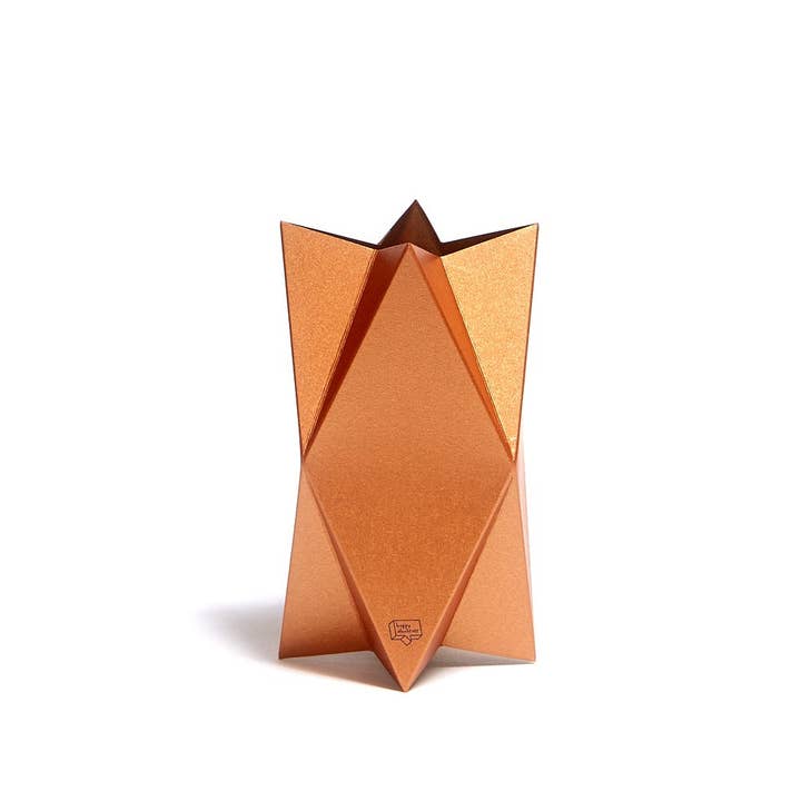 Card & Vase in One - Medium - Stardust Copper for wholesale by Happy Whatever