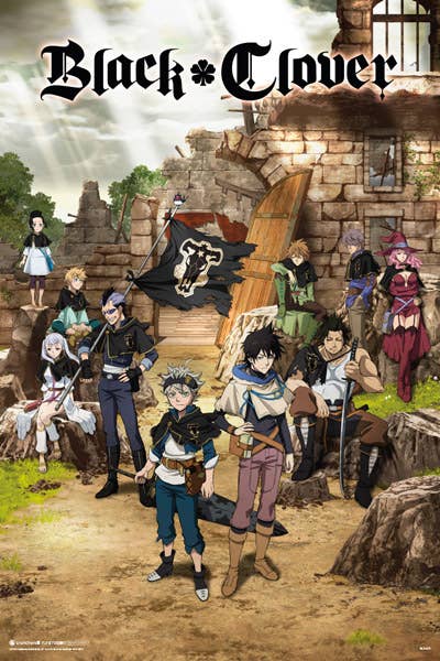 Scorpio Posters - Wholesale Poster - Black Clover  Group Poster - 24" x 36"0