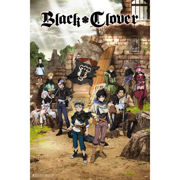 Scorpio Posters - Wholesale Poster - Black Clover Group Poster - 24" x 36"
