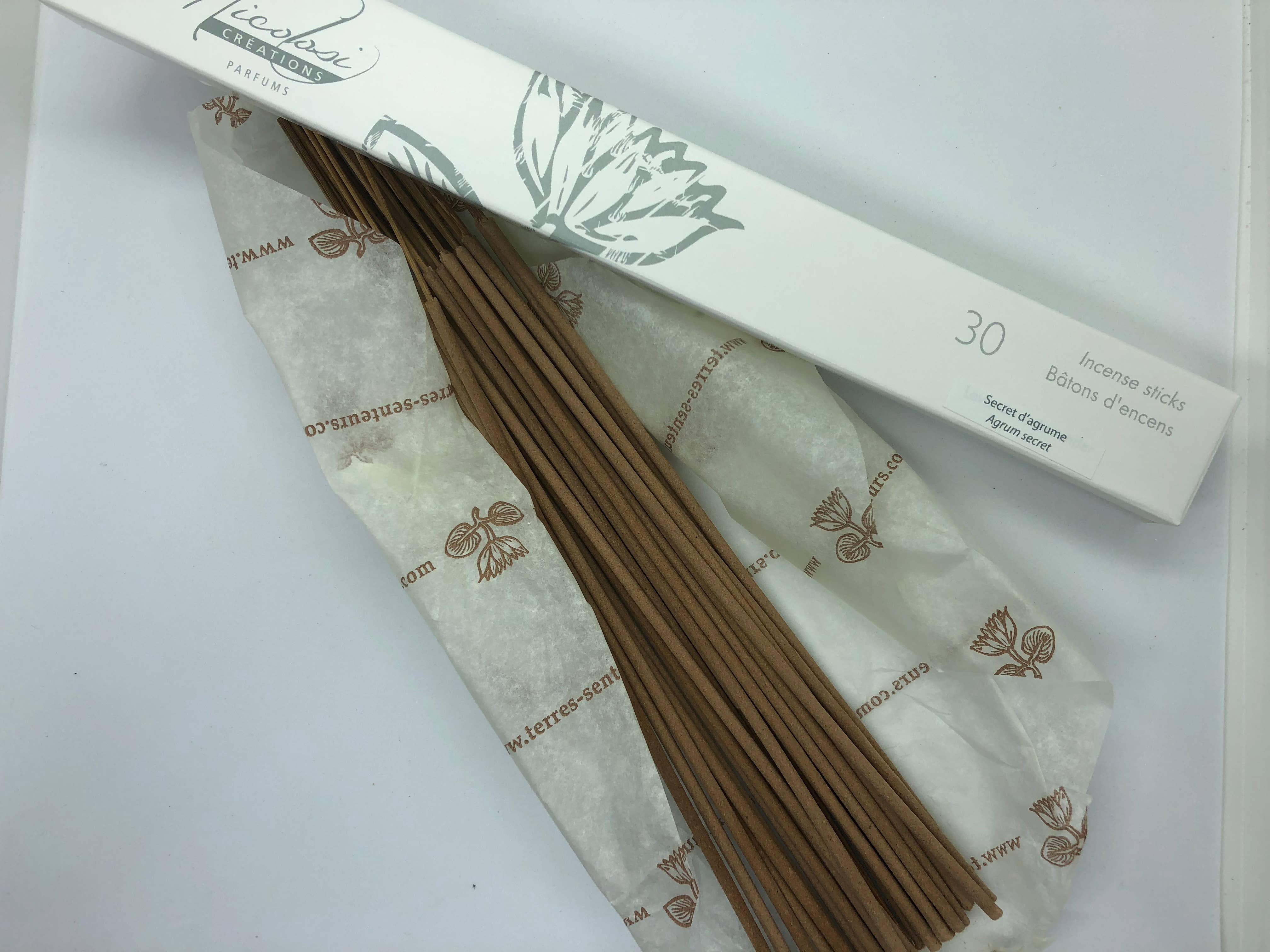 La Belle France - Vente Encens - Bâtonnets d'encens français naturels - Boîte de 306