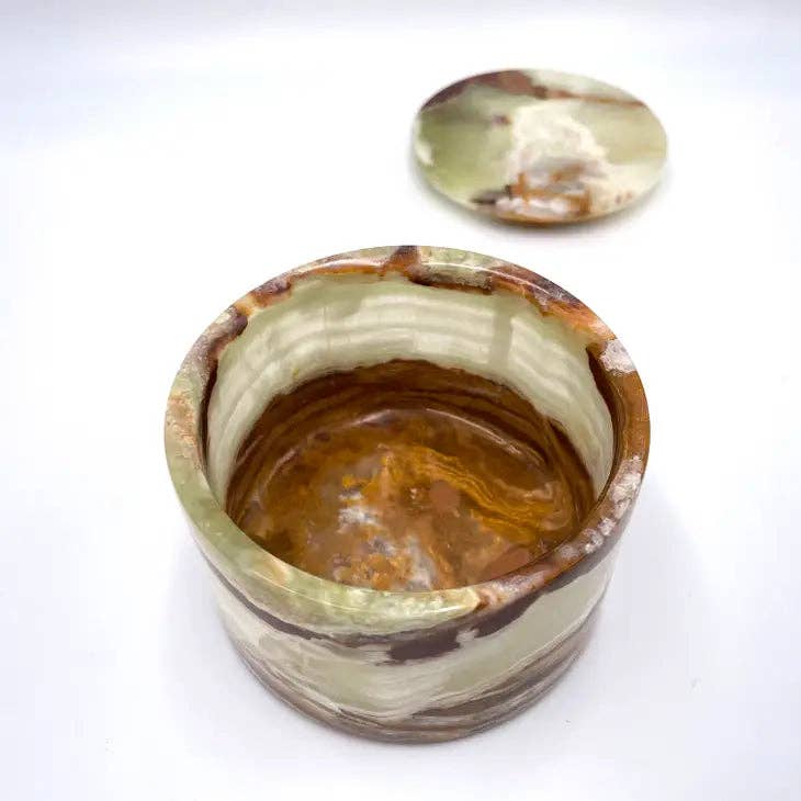 Page Imports - Wholesale Decorative Jar - Round Vessel - 4" Diameter6