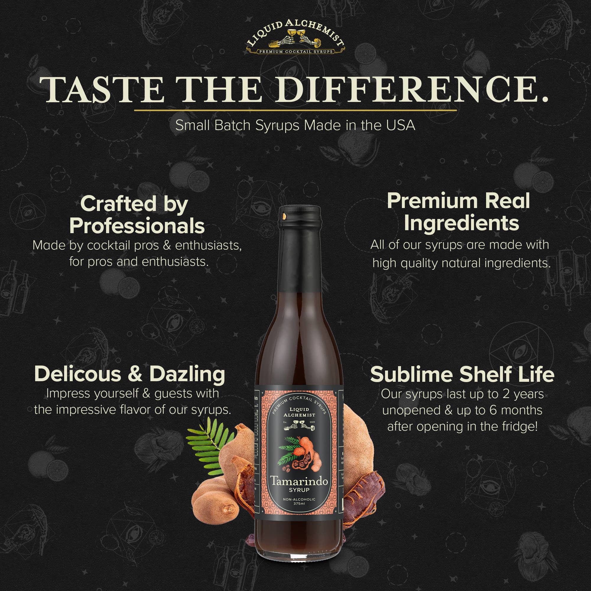 Liquid Alchemist Syrups - Wholesale Cocktailmix/siroop - Tamarindo Cocktail siroop3