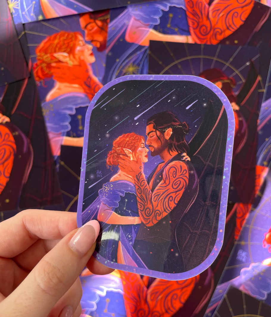 Brittany Keller Art - Vendita all'ingrosso Adesivo - Adesivo Brillante di Nessian1