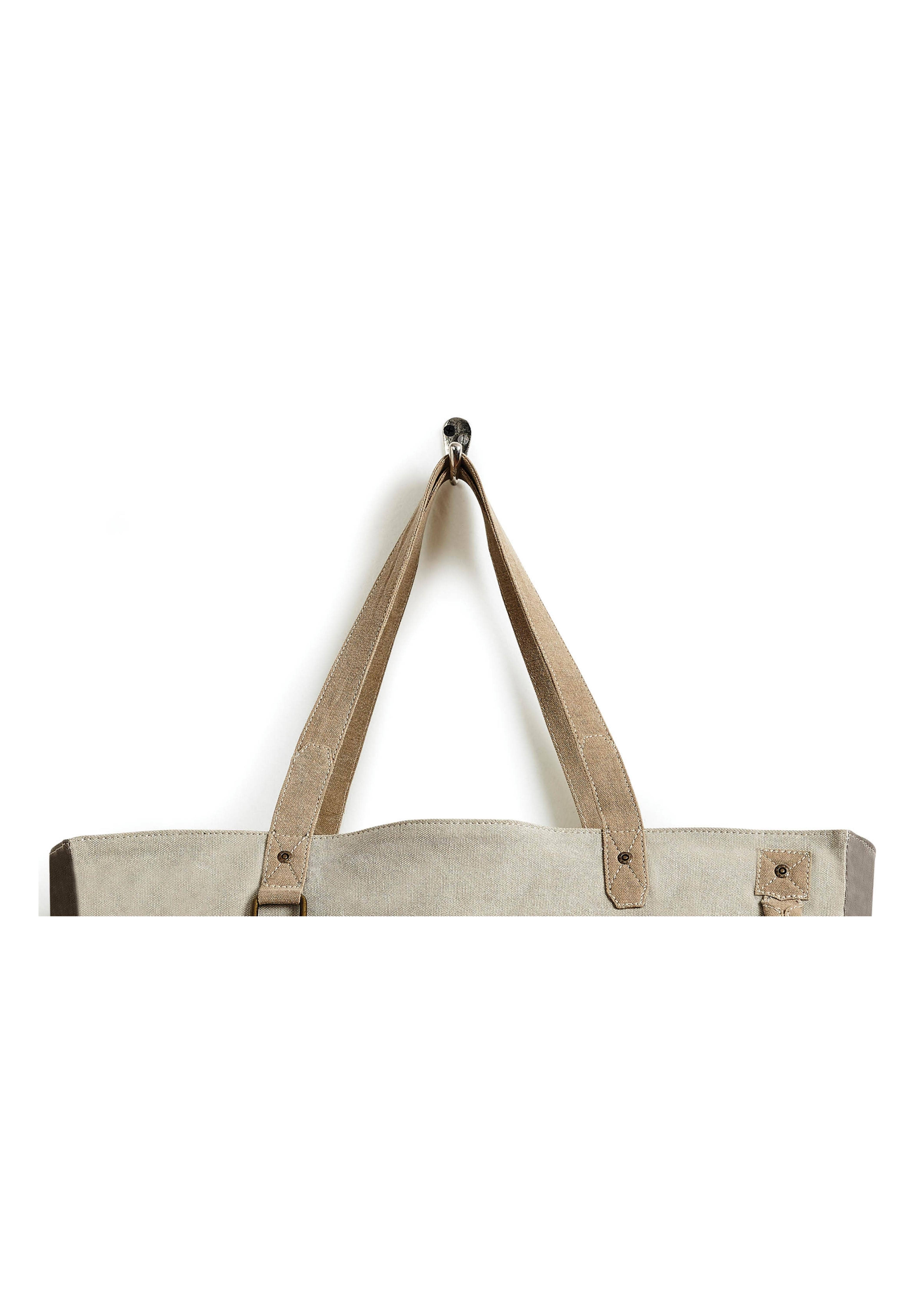 Mona B. - Wholesale Weekender Bag - Women's - Life is Short Up-Cycled Canvas Women's Weekender Travel Bag3