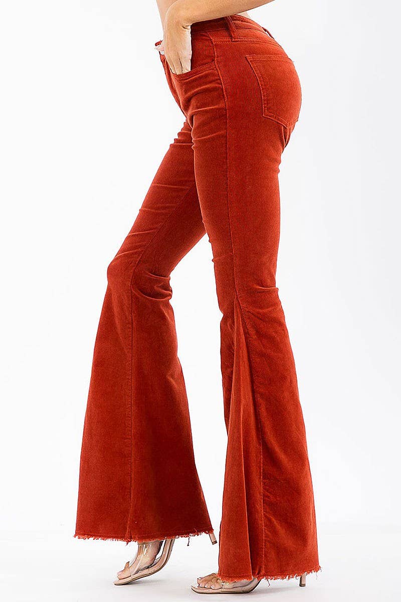 ROUSSEAU – Engroshandel Bukser - Dame – BUKNAPPER LOMMER BELL-BUKSEFLØJLSBUKSER8