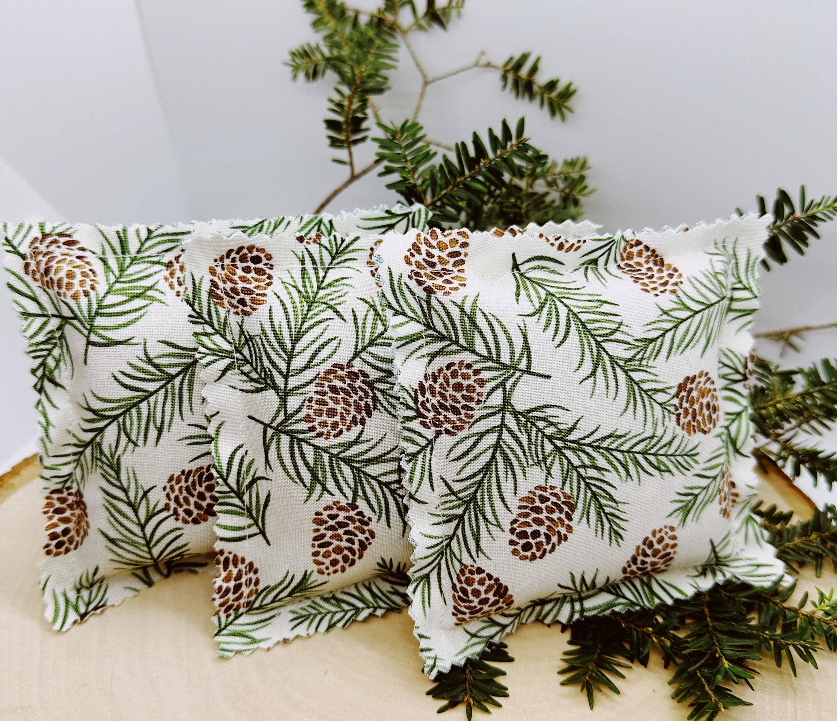 Wellness & Oils - Wholesale Sachet - Balsam Fir Sachet Infused with Essential Oils- Evergreen2