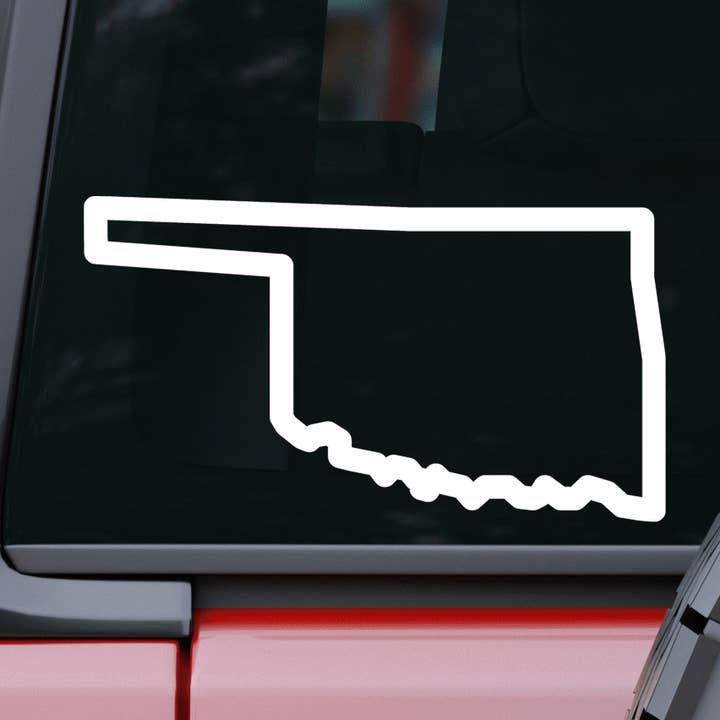 Decalque para carro e computador portátil Oklahoma por atacado de AO Designs LLC