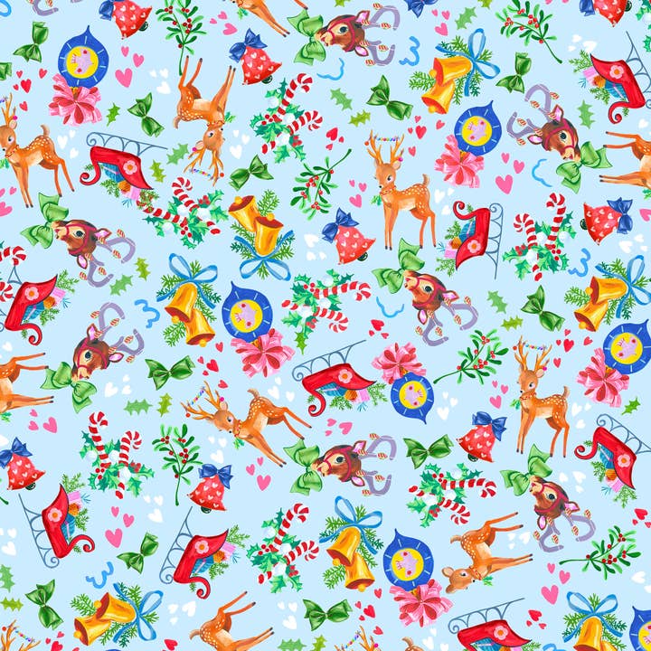 Ickaprint – wholesale Flat wrap – Christmas Mix Wrapping Paper1