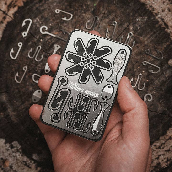 Lucky Jack - Wholesale Handy Tool - Fishing Hooks - Adventure Card