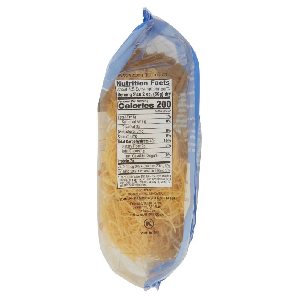 Delallo - Wholesale Pasta - Capellini (Angel Hair Nests)2