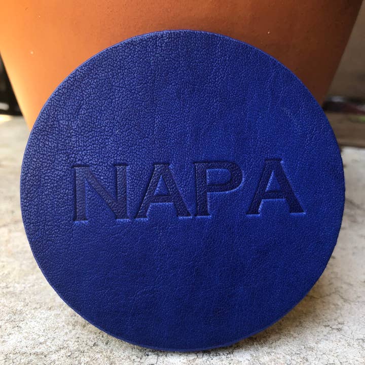 Untersetzer aus Leder - Napa Valley für den Großhandel von Jimmyrockit