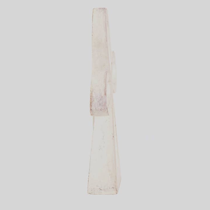 Dicksons - Wholesale Decorative Tabletop Object - WHITE WASH TABLETOP CROSS 8"3