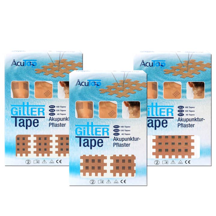 Acutop Gitter Tape Beige A,B,C for wholesale by Intertaping