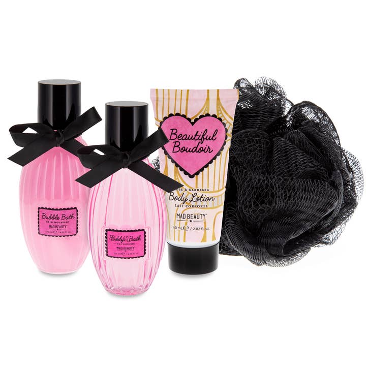 Mad Beauty USA LLC - Wholesale Bath & Body Set - Mad Beauty Boudoir Bath Gift Set