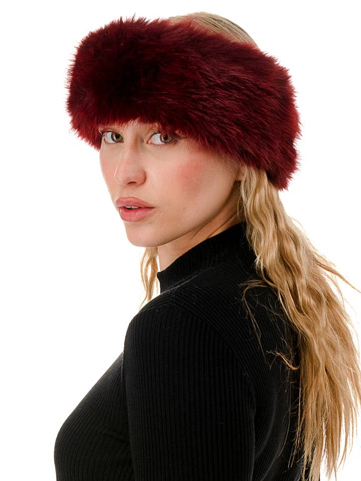 Faux Fur Headband for wholesale by Marcus Adler