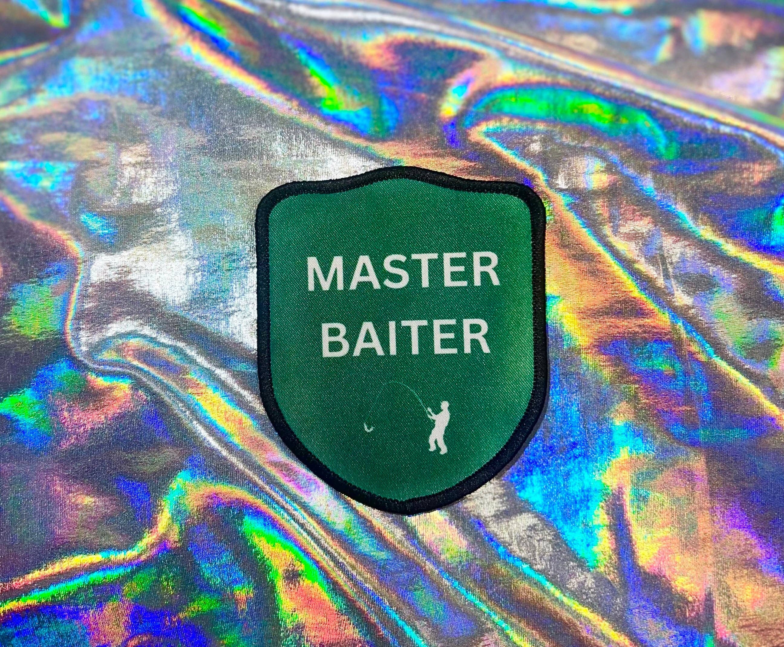 MP Bag Makers – wholesale Lapp – Master Baiter Fishermen Tygmärke att stryka på