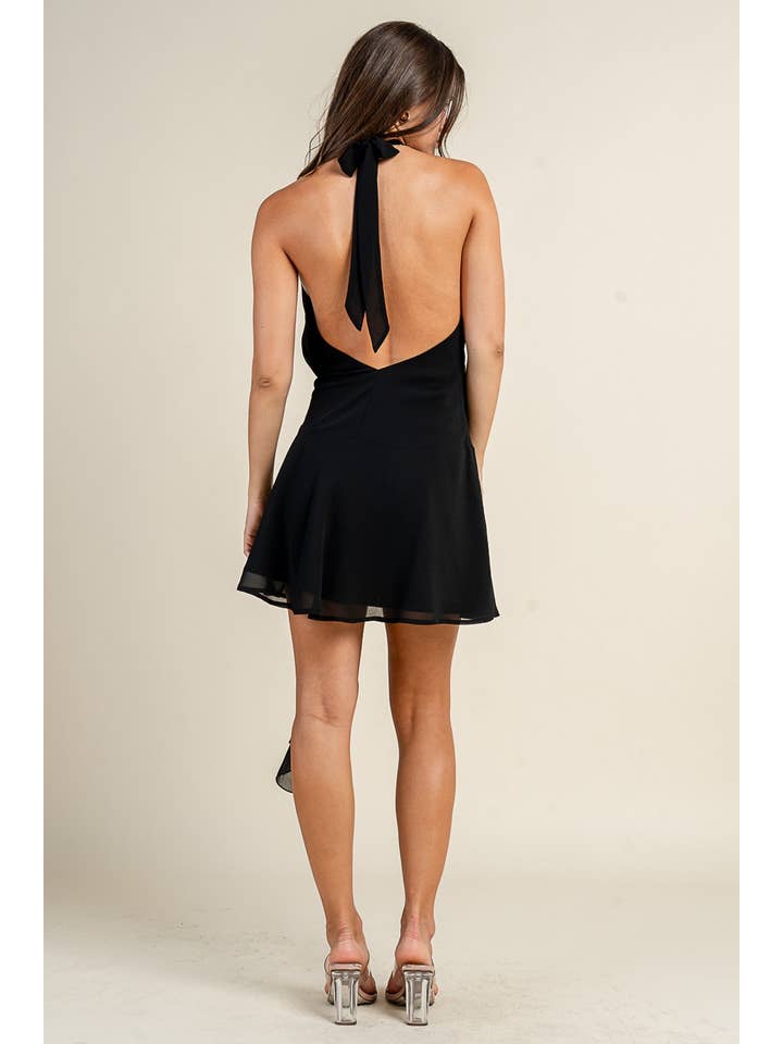 PRIVY - Wholesale Dress - Women's - BD13069E_DROP WAIST WRAP HALTER DRESS7