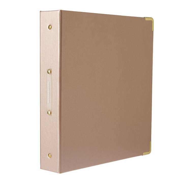 russell+hazel - Wholesale Binder - Signature 3 Ring Binder - Vegan Leather1