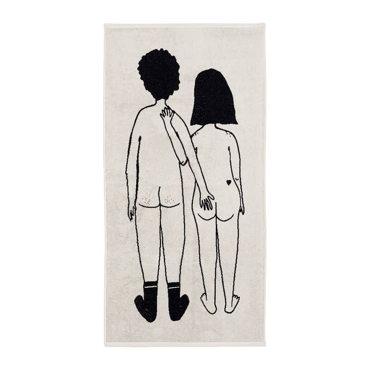 helen b – wholesale Bath towel – towel bath naked couple back
